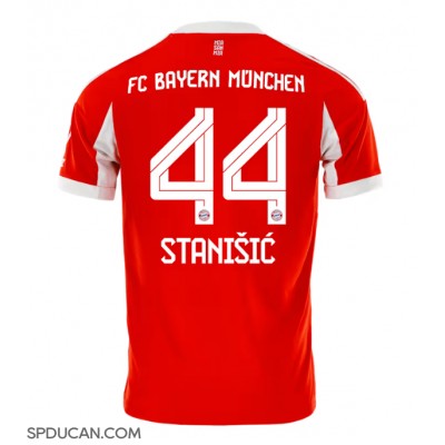 Muški Nogometni Dres Bayern Munich Josip Stanisic #44 Domaci 2025-26 Kratak Rukav Muški Nogometni Dres Bayern Munich Josip Stanisic #44 Domaci 2025-26 Kratak Rukav